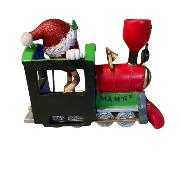 Department 56 M&M's Christmas Express Train Engine "Red" 2008 Figurine - Picture 4 of 11